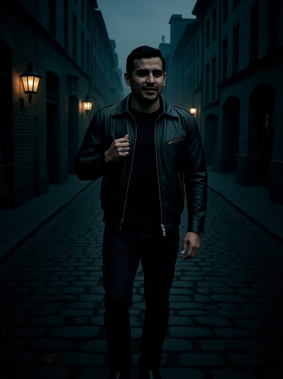 Convert this bright urban stre...