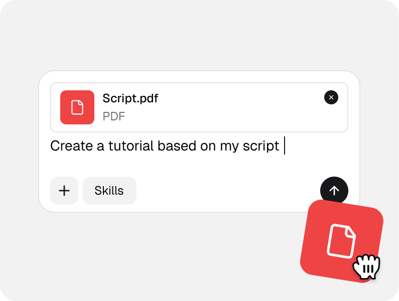 Enter your tutorial content or script