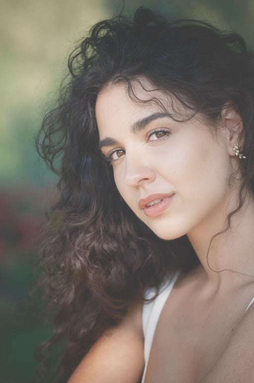 Dreamy Filter after transformation - portrait styled in calm dreamy mood