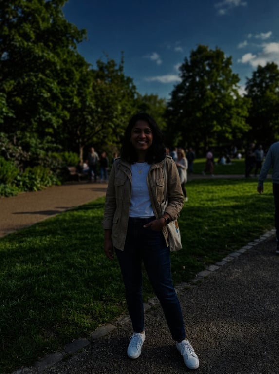 Reimagine this sunny park snap...