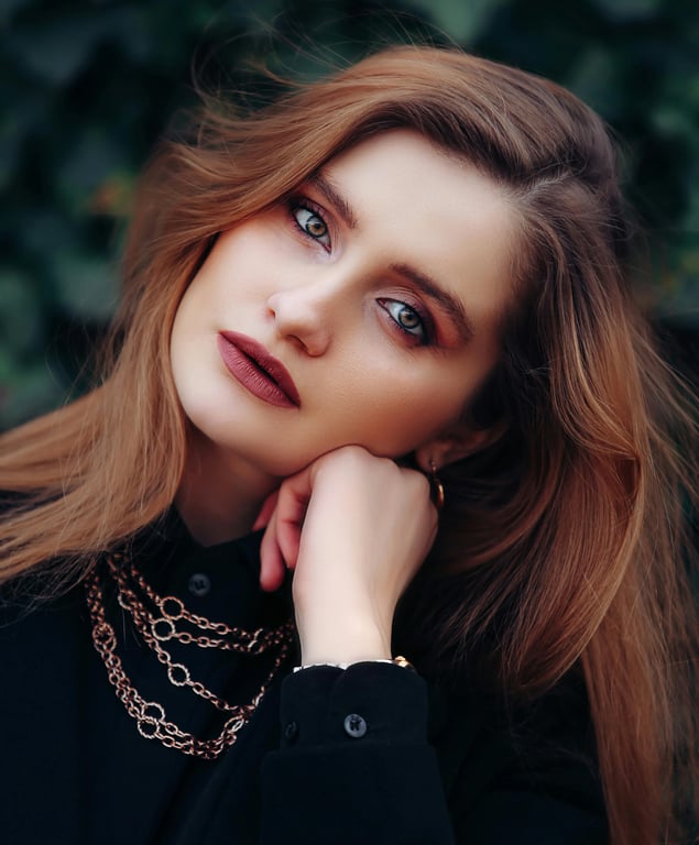 White Party Outfits filter before photo - clear portrait with neutral outfit and balanced lighting