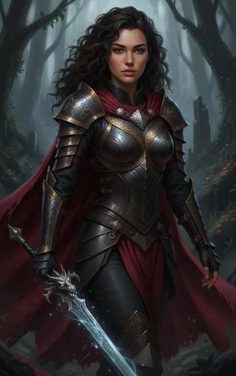 AI character generator after transformation - image stylized as fantasy or game-style avatar