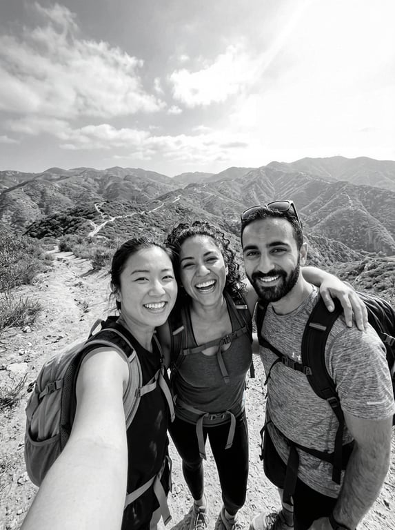 Create a cohesive monochrome l...