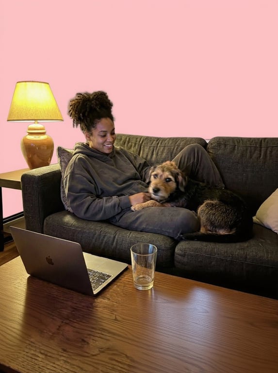 Transform this casual couch ph...