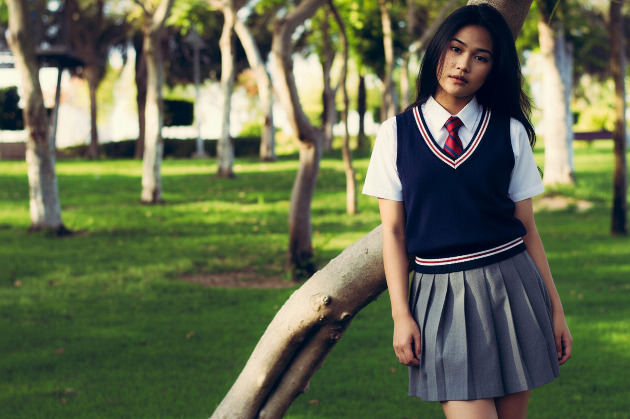 AI lingerie filter before photo - full body photo before virtual lingerie style applied