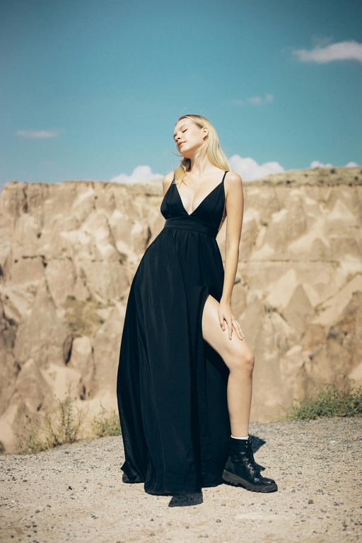 AI character generator before photo - casual portrait before fantasy character transformation