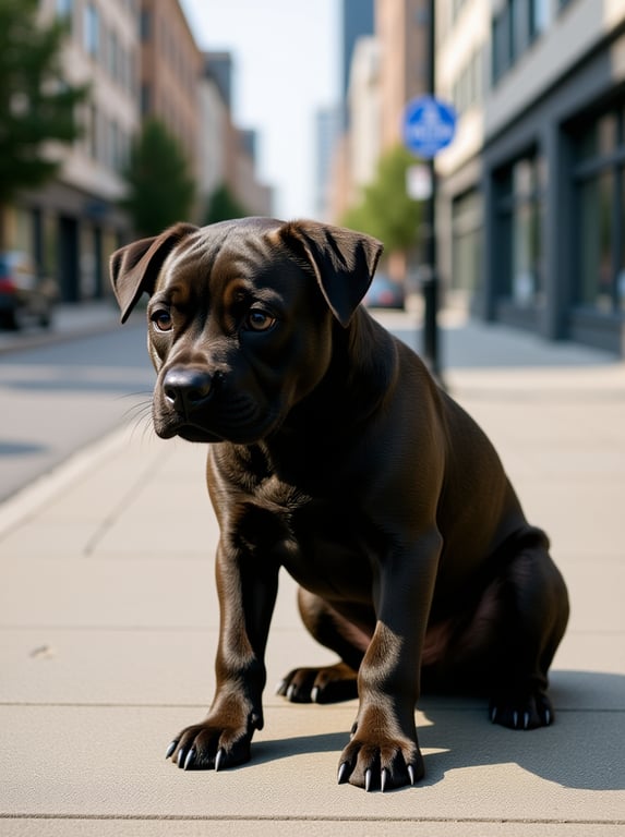 Transform this busy street sna...