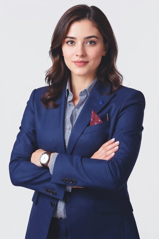 AI gender swap before photo - influencer style adult portrait