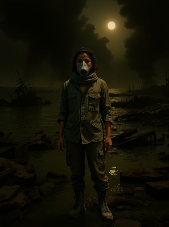 Transform this cheerful beach ...