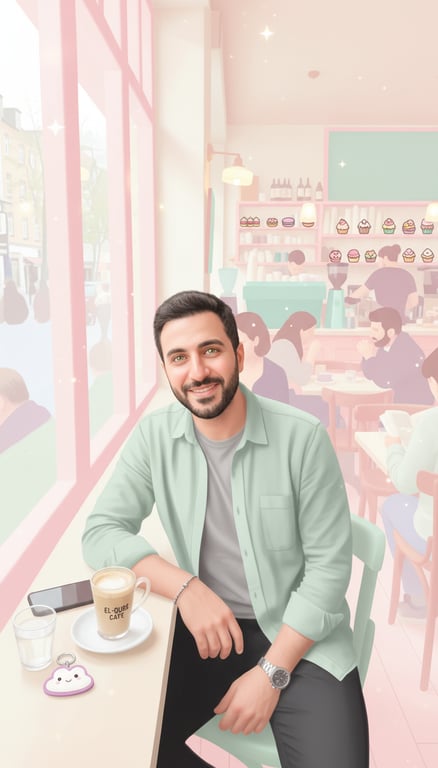Convert this café snapshot int...