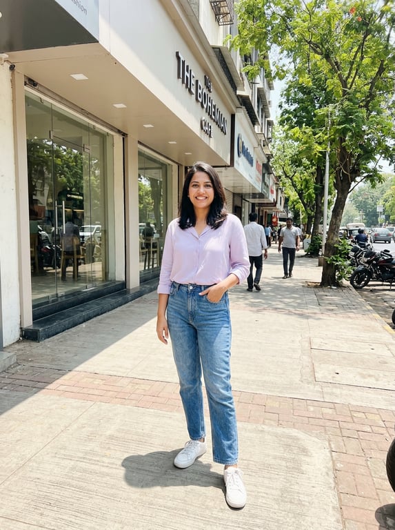 Transform this sunny, casual s...