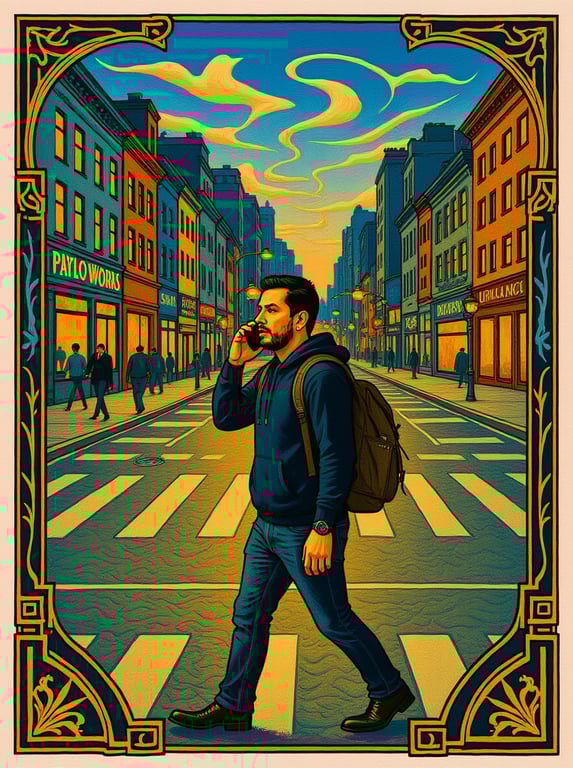 Restyle this busy street candi...