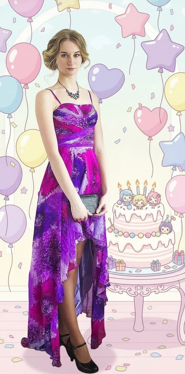 AI anime backgrounds after transformation - outdoor photo recreated in Japanese anime aesthetic