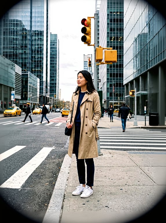 Apply a pronounced 180° fishey...