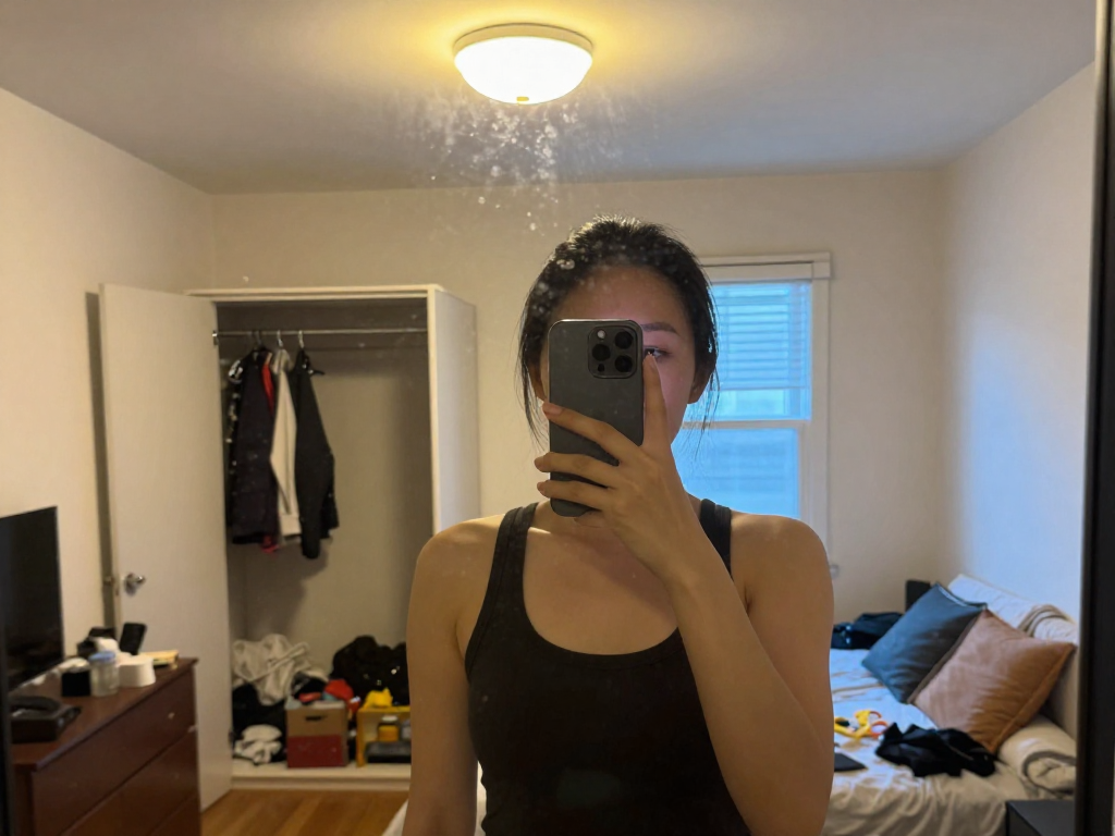 Transform this mirror bedroom ...