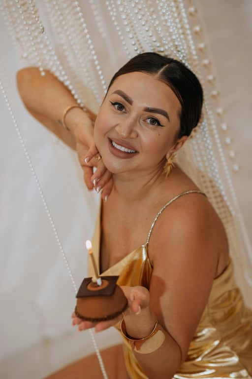 a portrait of a person enhanced to look more defined around the jaw by restructuring the visual lower-face boundary, making the jawline read straighter, firmer, and more continuous; increase jaw-to-neck separation to remove the impression of facial heaviness; preserve identity and proportions; maintain original background; the face shape change should be obvious without comparison