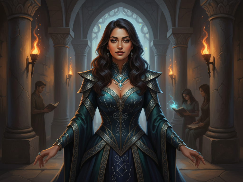 Isolate this woman from the gr...