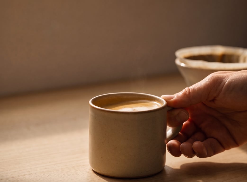 gallery item - 3 - Create a barista making pour-over coffee tutorial