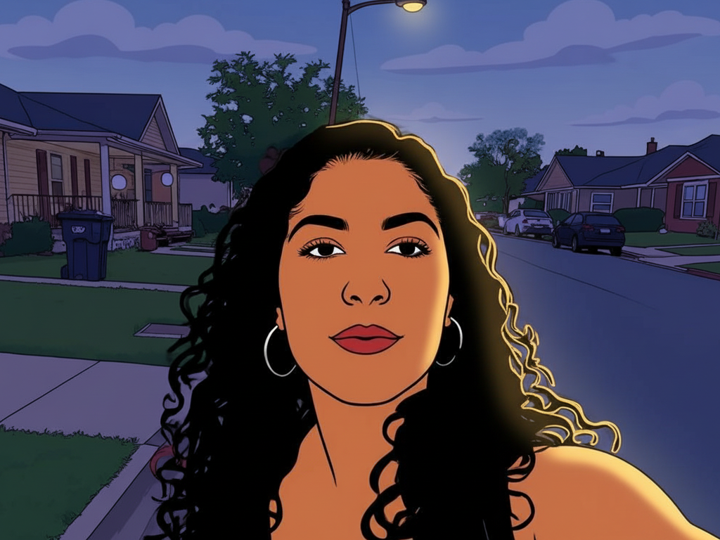 Convert this selfie into a cle...