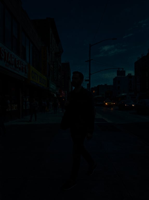 Transform this street photo wi...