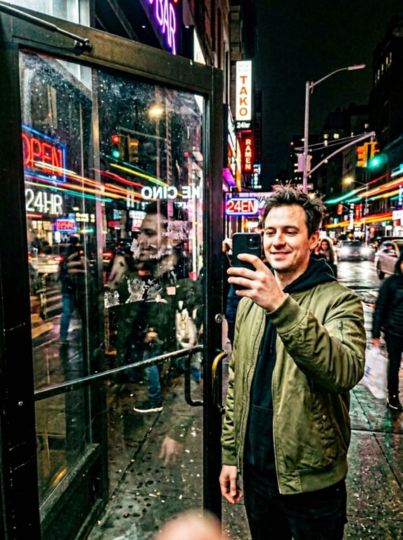 Generate a clear but slightly ...