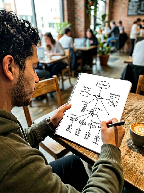 Convert the hand-drawn noteboo...