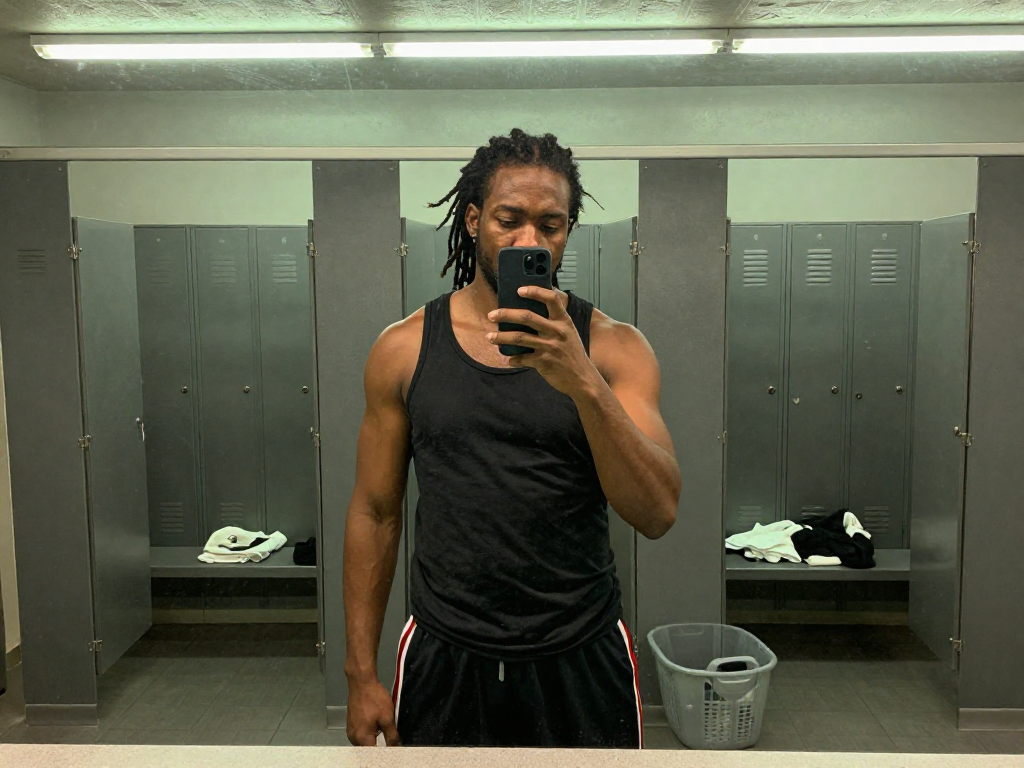 Turn this locker room mirror s...