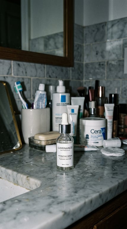 Isolate the serum bottle from ...