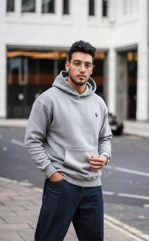 Streetwear Outfits filter after transformation - portrait wearing urban streetwear outfit