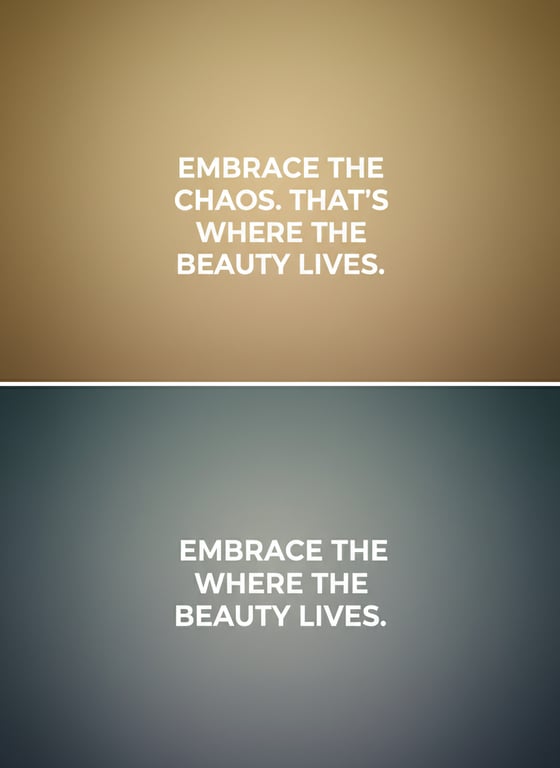 Preserve the quote text, font ...