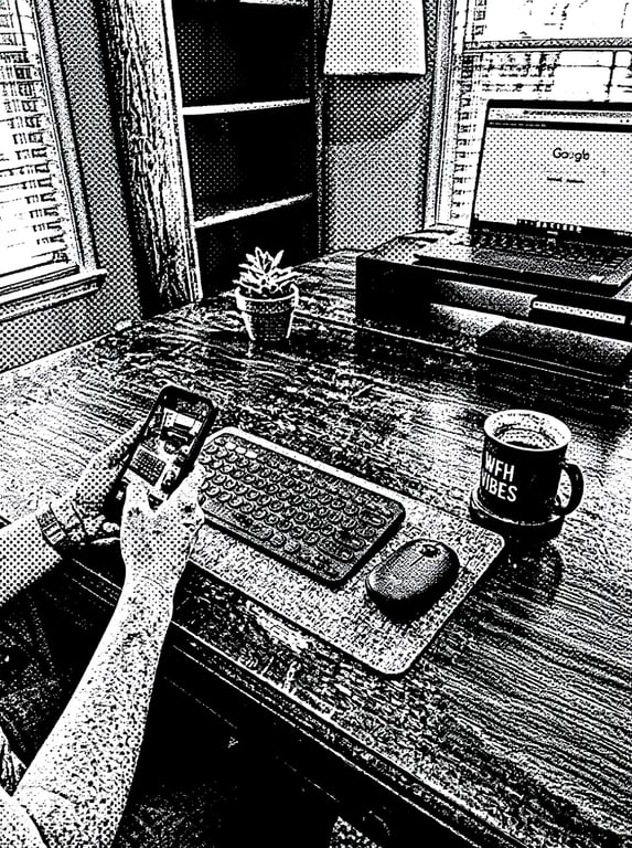 Convert the entire photo into ...