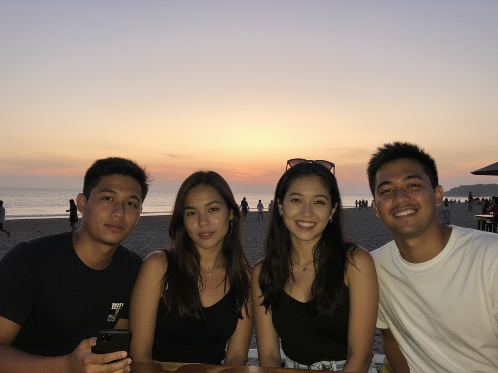 Transform this casual beach ba...