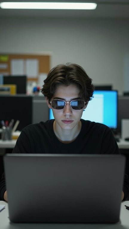 Add minimalist, thin-frame sun...