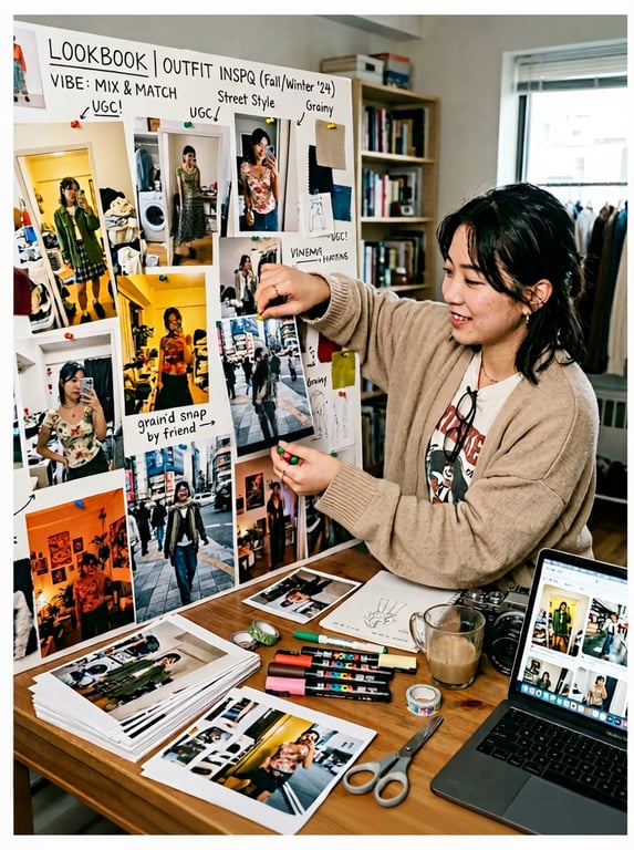 Refine this mixed set of outfi...