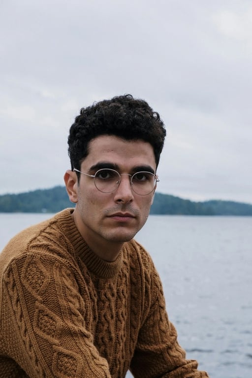 AI no beard filter after transformation - clean shaven man portrait without beard