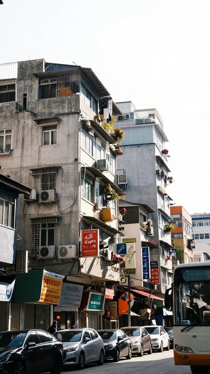 Transform this busy urban stre...