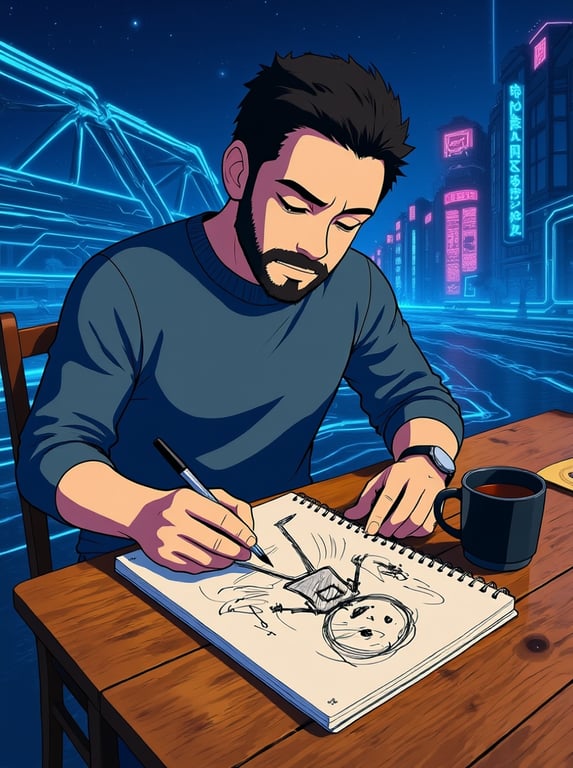 Elevate the rough character sk...