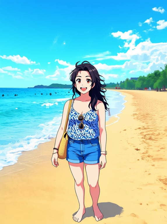 Turn this travel photo into a ...