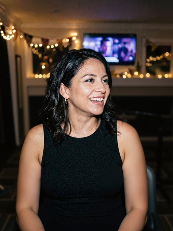 Transform this cropped party s...