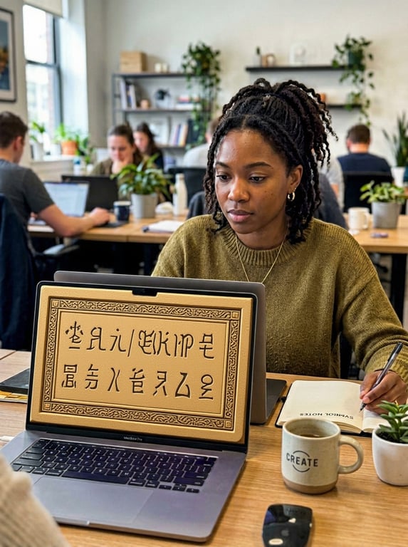 Redesign the main text area of...