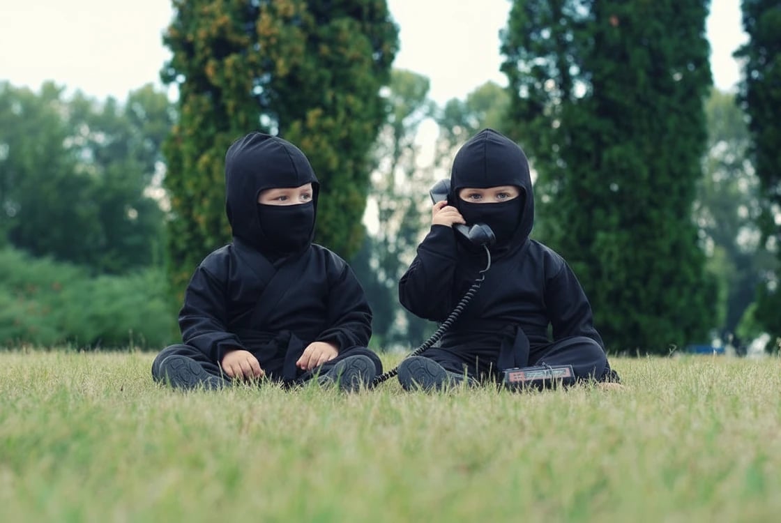 Kids ninja use case – fun character transformation for birthdays, posters, and creative storytelling