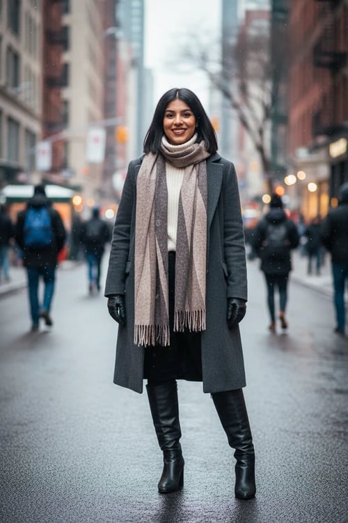 Winter Outfits user case - suitable for fashion blog posts, seasonal social media content