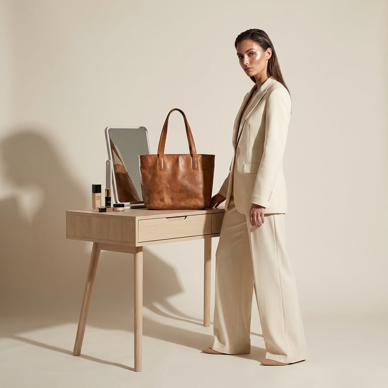 Bring the handbag into clear, ...