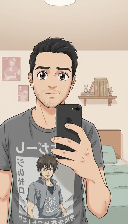 Transform this entire image in...