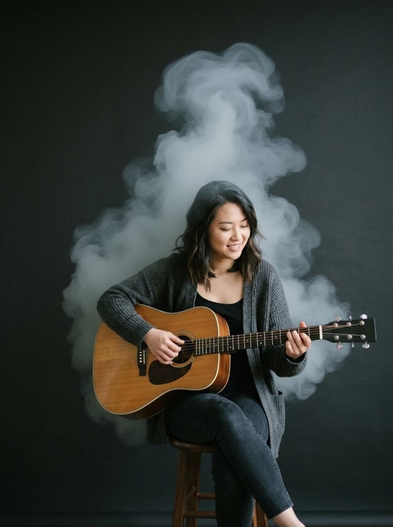 Introduce soft, backlit stage-...