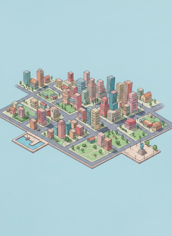 Upgrade the isometric city moc...