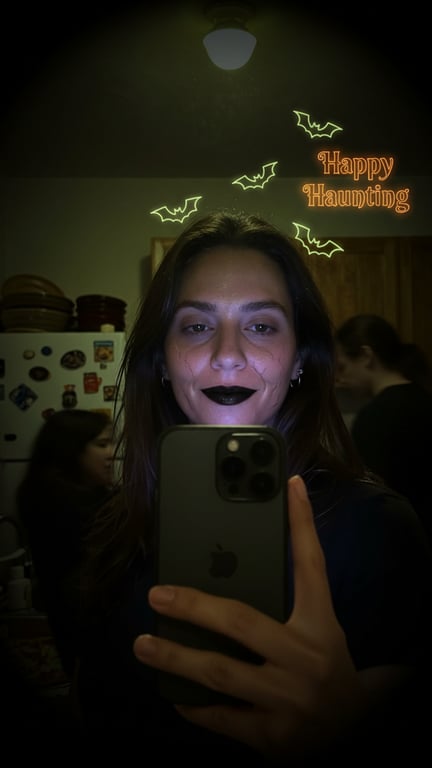 Apply a cohesive Halloween-sty...