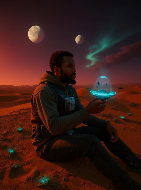 Transform this entire scene in...