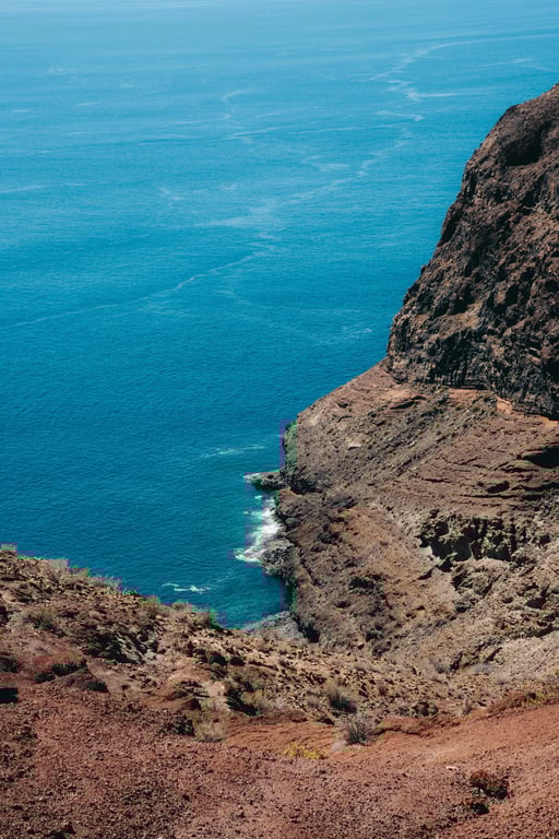 add noise to image before - rocky coastline with turquoise water