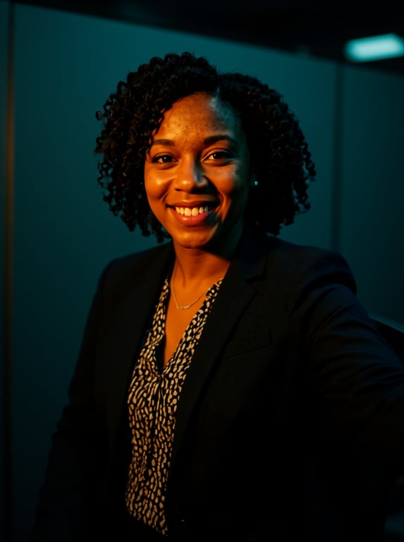 Apply a cinematic light filter...